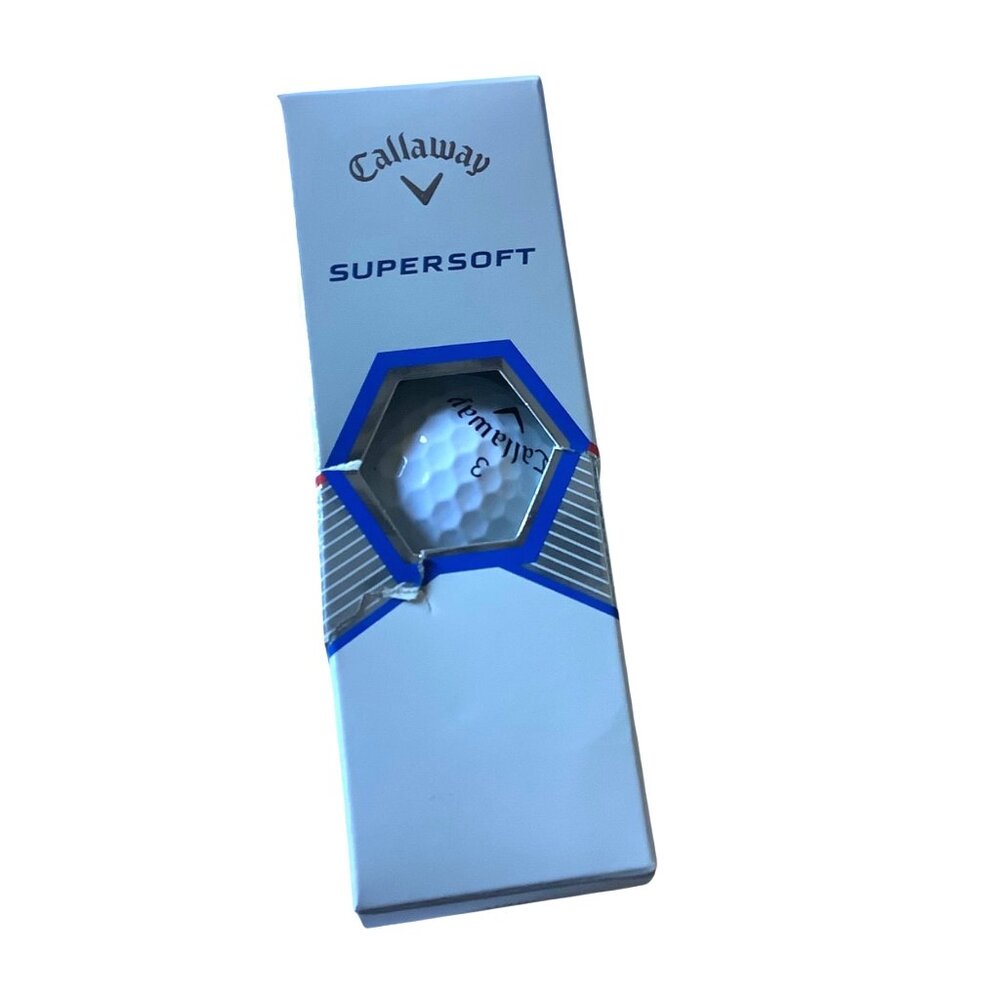 Callaway Supersoft Golf Balls 3-Pack Extra Soft Feel Super Long Straight Shots